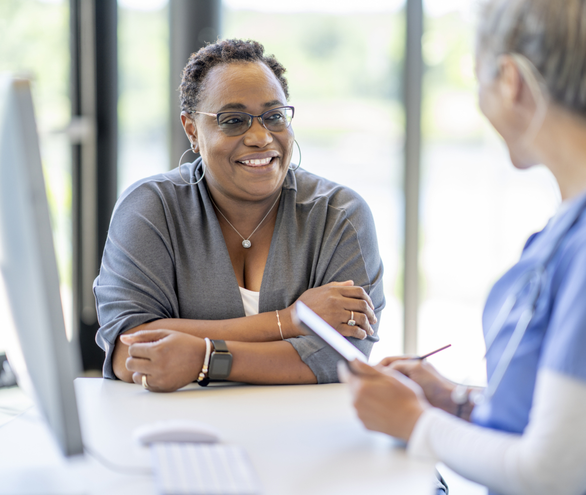 African Woman at a Medical Appointment